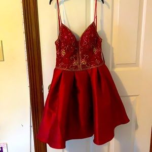 Bee Darlin Red homecoming/ prom dress